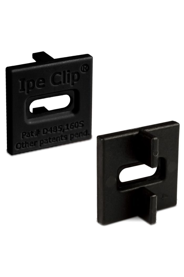 Ipe Clip Extreme hidden deck black fasteners